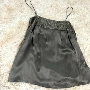 Dream Society silk baby doll tank top XS